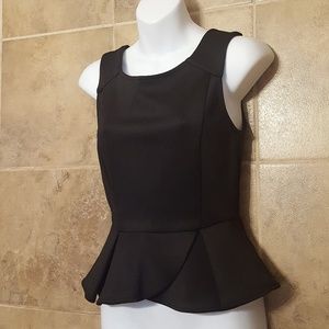 BCBGeneration Peplum Top XS